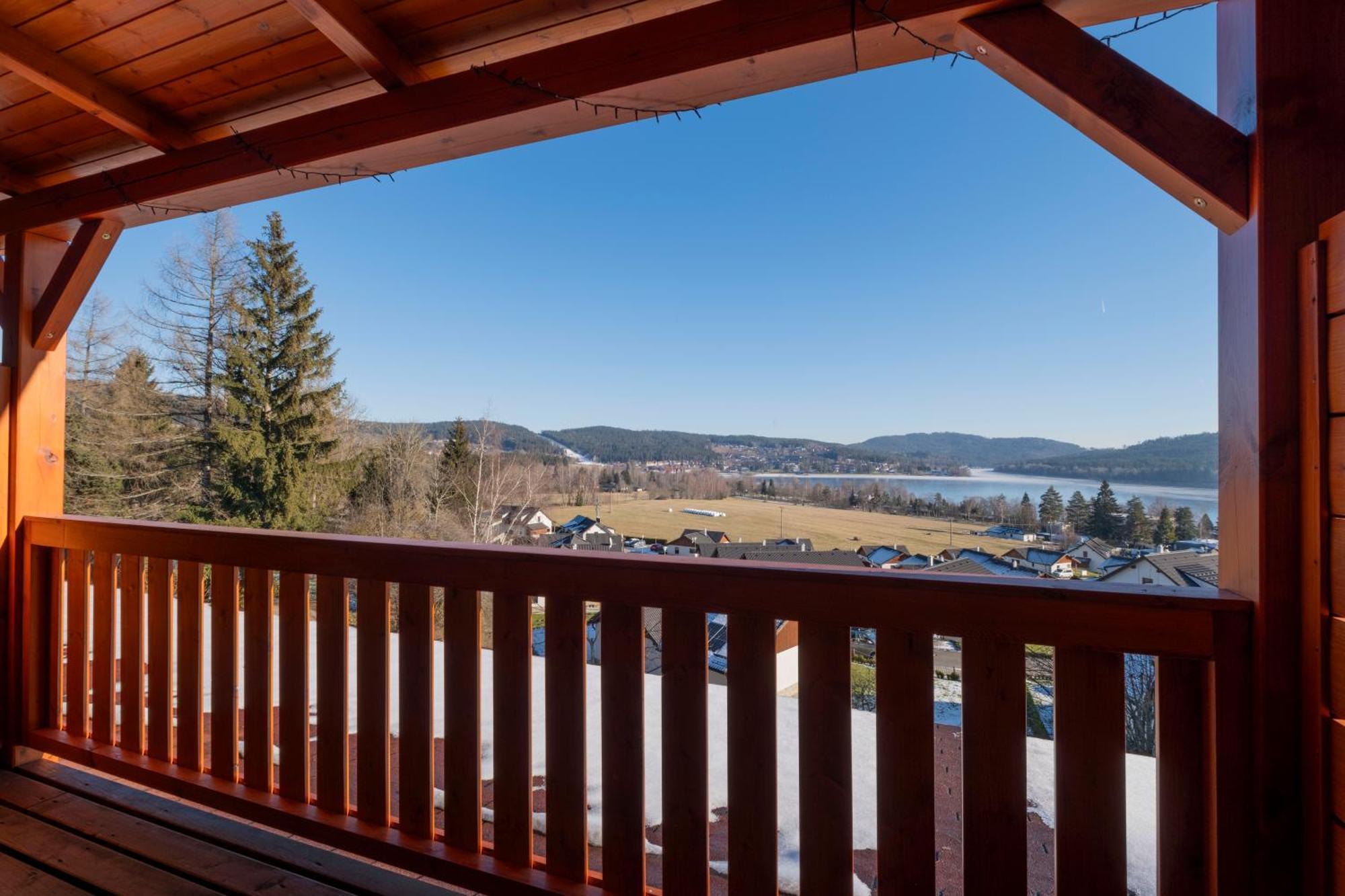 Panorama Kobylnice Lipno nad Vltavou Bagian luar foto